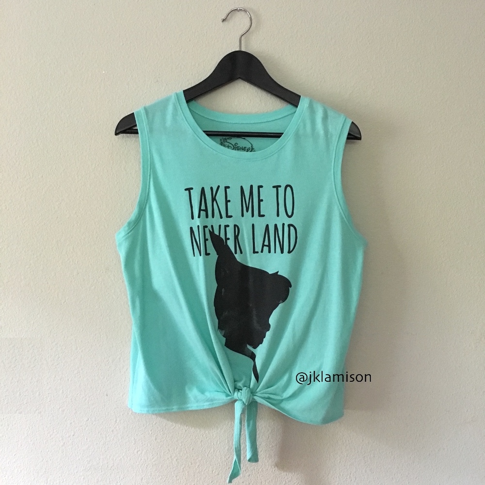 Disney PETER PAN Neverland - Tank Top Crop Shirt